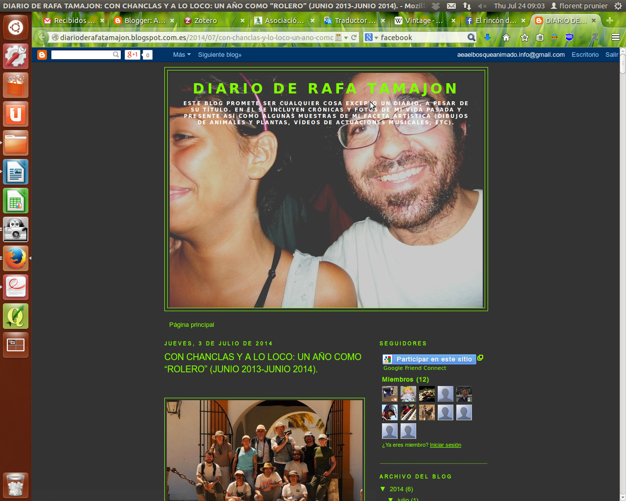 CON CHANCLAS Y A LO LOCO …