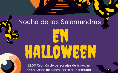 Salamandras en Halloween 2025